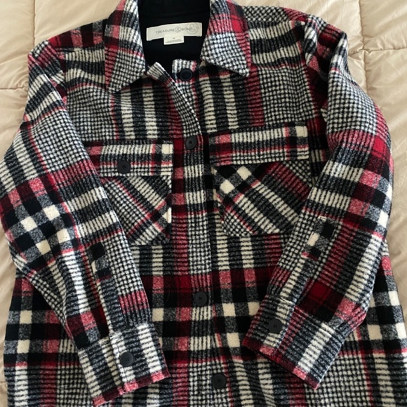Plaid shirt jacket - Picture 3 of 5